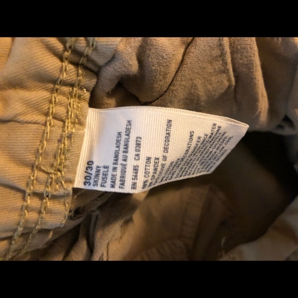 American eagle distressed khaki pants - Picture 3 of 5